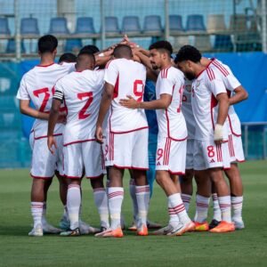 الأبيض الأولمبي يكسب فريق مورسيا الإسباني ودياً