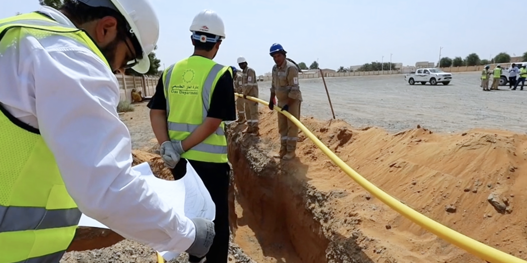 نقلة نوعية.. "كهرباء الشارقة" تنفذ مشروع توصيل شبكة الغاز الطبيعي لمدينة الذيد 1 كهرباء الشارقة