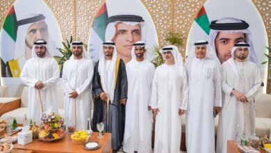 خالد بن سعود القاسمي يحضر أفراح المسافري