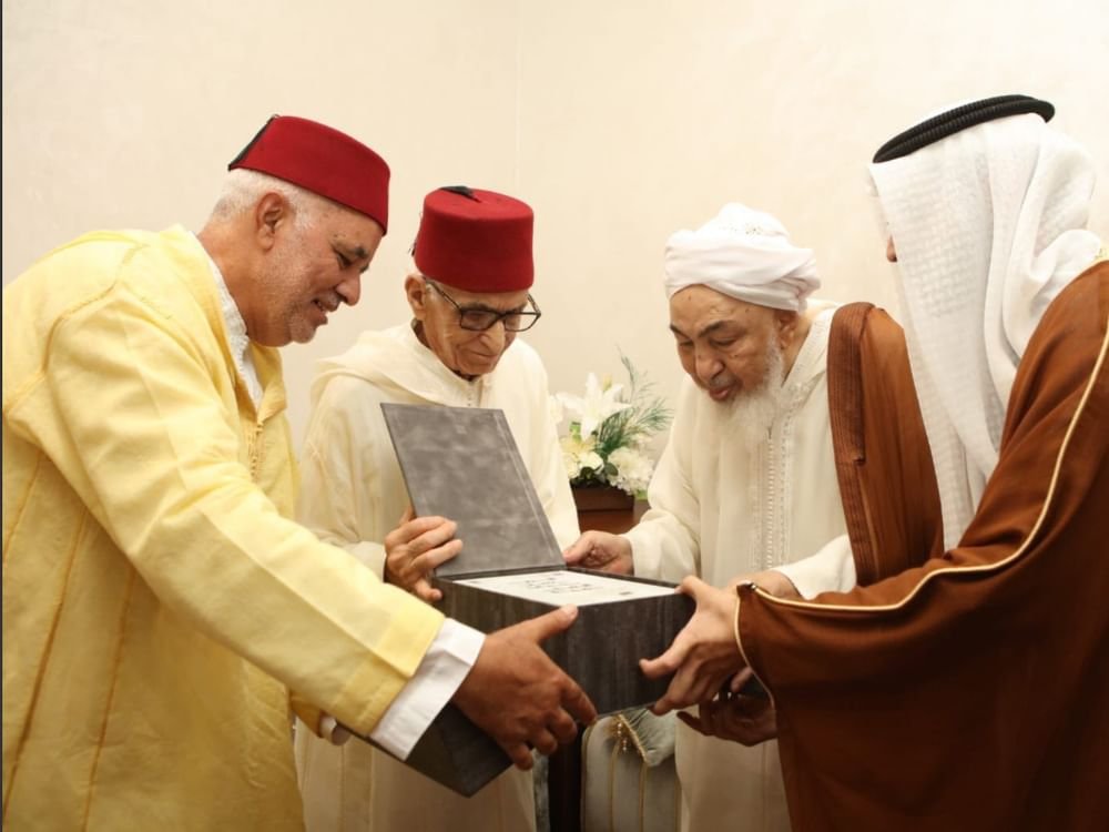 وفد " مجلس الإمارات للإفتاء الشرعي" يزور المجلس العلمي الأعلى بالرباط 1 وفد " مجلس الإمارات للإفتاء الشرعي" يزور المجلس العلمي الأعلى بالرباط