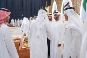 خالد بن سعود القاسمي يحضر أفراح المسافري