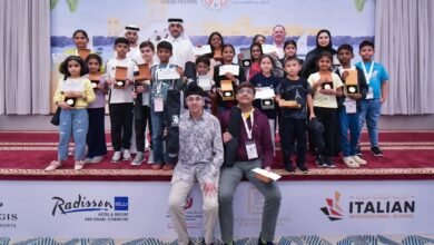 "أبوظبي الدولي" يتوج أبطال "مدارس الشطرنج" بمشاركة 592 لاعبا ولاعبة