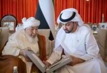 حمدان بن زايد يستقبل في الرباط وفدًا من مجلس الإمارات للإفتاء الشرعي