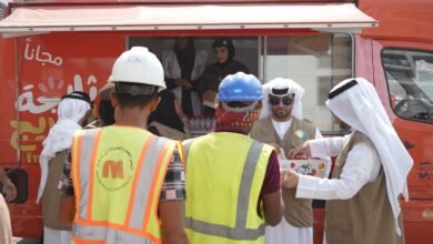 الإدارة العامة للهوية وشؤون الأجانب بدبي تشارك في حملة "ثلاجة الفريج"