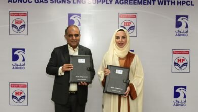 "أدنوك للغاز" تُوقع اتفاقية مع شركة "هندوستان للبترول" لتوريد الغاز الطبيعي المسال
