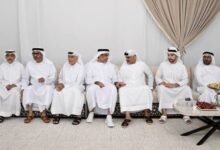 مسؤولون يقدمون واجب العزاء في وفاة إبراهيم عيسى بوحميد