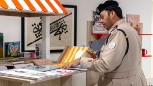 عربة "منصة للتوزيع".. تجربة ثقافية تجوب في أنحاء الشارقة