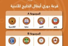 العين في المجموعة الأولى لبطولة دوري أبطال الخليج لكرة القدم