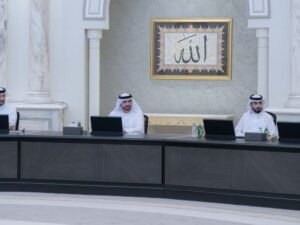 عبدالله بن سالم القاسمي يترأس اجتماع المجلس التنفيذي