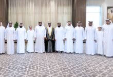 أحمد بن محمد يحضر أفراح الفلاسي والمطروشي