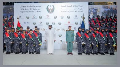 محمد الشرقي يشهد حفل تخريج منتسبي برنامج "أجيال الشرطة" ويشيد بمخرجاته