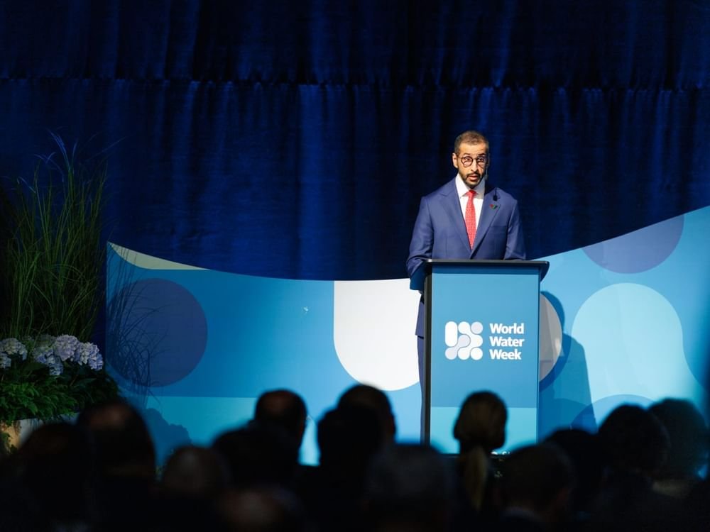 الإمارات تعزز التعاون العالمي في مجال المياه خلال أسبوع المياه العالمي الخامس والثلاثين في ستوكهولم 1 الإمارات تعزز التعاون العالمي في مجال المياه خلال أسبوع المياه العالمي الخامس والثلاثين في ستوكهولم