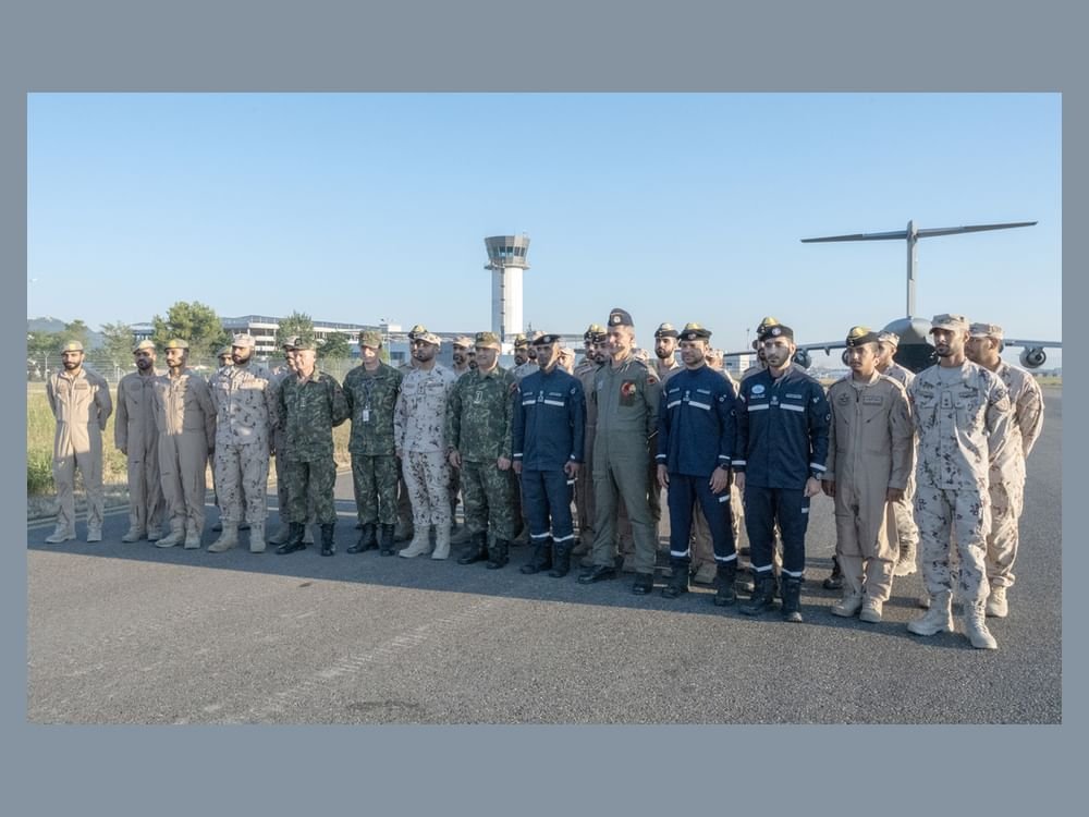 تنفيذا لتوجيهات رئيس الدولة.. فرق إماراتية لدعم إطفاء حرائق الغابات في ألبانيا 1 تنفيذا لتوجيهات رئيس الدولة.. فرق إماراتية لدعم إطفاء حرائق الغابات في ألبانيا