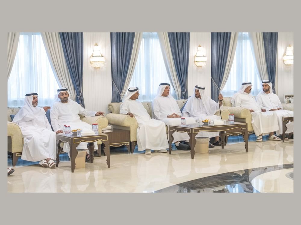 سعود بن صقر يقدم واجب العزاء في وفاة الشيخة مريم بنت سلطان القاسمي 1 سعود بن صقر يقدم واجب العزاء في وفاة الشيخة مريم بنت سلطان القاسمي