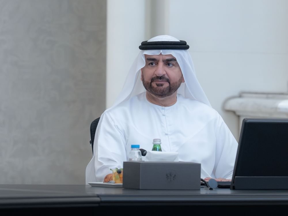 عبدالله بن سالم القاسمي يترأس اجتماع المجلس التنفيذي