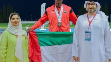 الإمارات تحصد برونزية ألعاب القوى في البطولة العربية بتونس