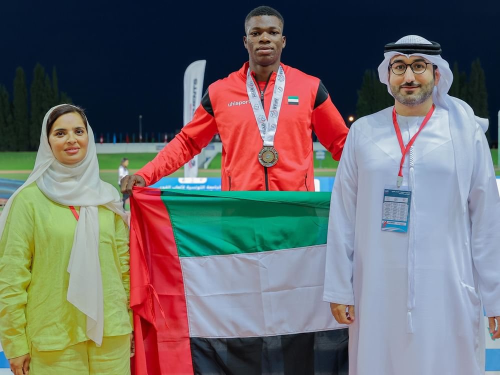 الإمارات تحصد برونزية ألعاب القوى في البطولة العربية بتونس