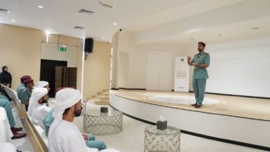 جلسة حوارية في مركز شباب رأس الخيمة
