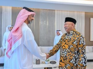 عمار بن حميد يستقبل سفير إندونيسيا