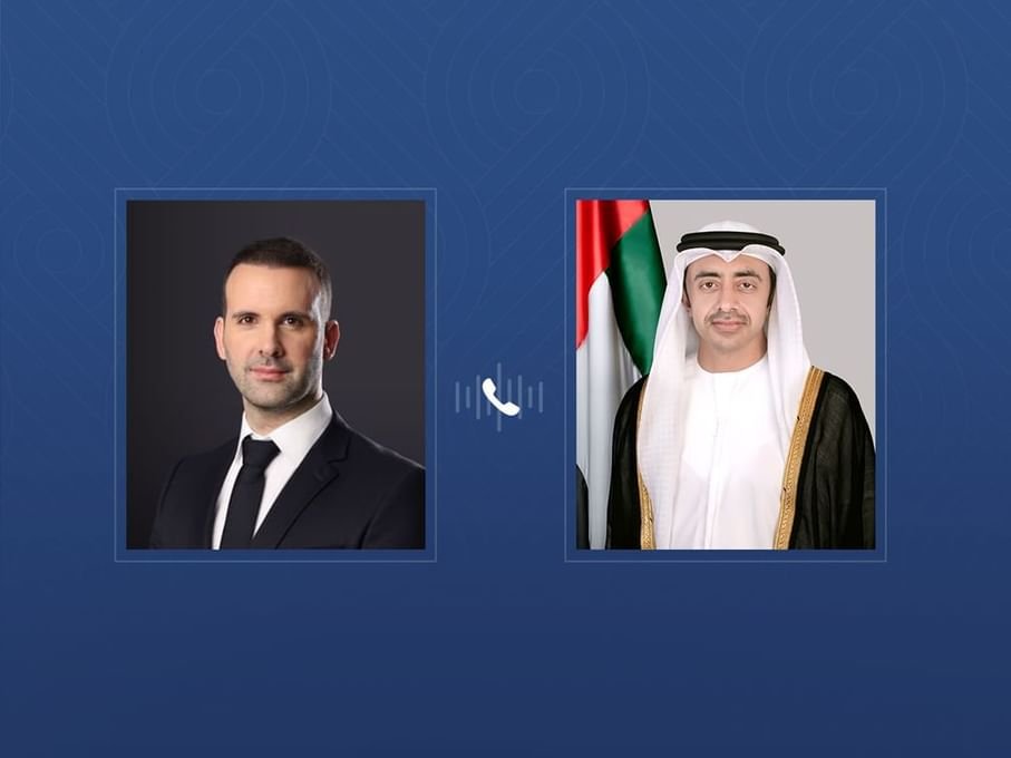 عبدالله بن زايد يبحث هاتفيا مع رئيس وزراء مونتينيغرو العلاقات الثنائية وتطورات حرائق الغابات 1 عبدالله بن زايد يبحث هاتفيا مع رئيس وزراء مونتينيغرو العلاقات الثنائية وتطورات حرائق الغابات