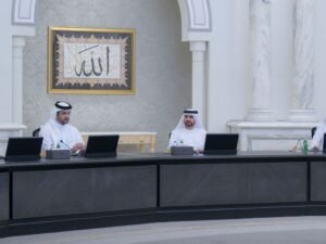 عبدالله بن سالم القاسمي يترأس اجتماع المجلس التنفيذي