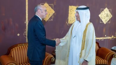 سعود بن صقر يستقبل سفير أوكرانيا