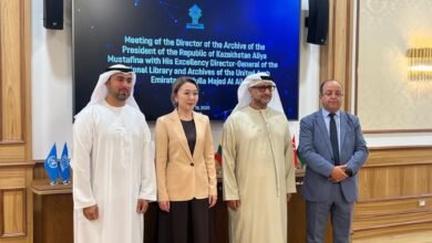 الأرشيف يختتم مشاركته في المؤتمر العالمي للمكتبات والمعلومات في آستانا