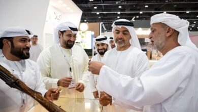 حامد بن زايد يزور معرض أبوظبي الدولي للصيد والفروسية