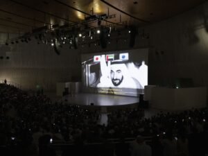 ولي عهد أبوظبي يشهد فعاليات "يوم دولة الإمارات" في معرض إكسبو 2025 أوساكا