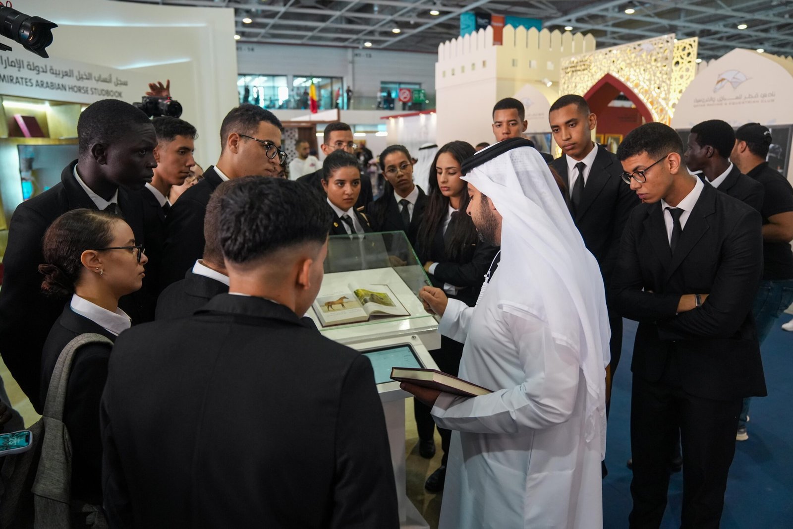 الإمارات تبرز عناصر التراث المعنوي في معرض الفرس للجديدة بالمغرب 1 الإمارات