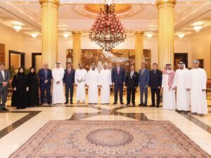 حاكم الفجيرة يستقبل رئيس البرلمان العربي ويؤكد على الجهود التي تدعم العمل المشترك