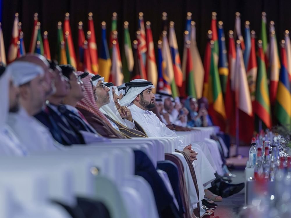 برعاية محمد بن راشد..أحمد بن محمد يشهد انطلاق الدورة الـ 28 لمؤتمر الاتحاد البريدي العالمي بدبي 1 برعاية محمد بن راشد..أحمد بن محمد يشهد انطلاق الدورة الـ 28 لمؤتمر الاتحاد البريدي العالمي بدبي