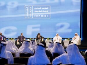 سلطان بن أحمد القاسمي يشهد جلستين ضمن فعاليات المنتدى الدولي للاتصال الحكومي