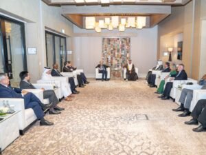 سعود بن صقر يشهد احتفال دول أمريكا الوسطى بالذكرى الـ 204 لاستقلالها في رأس الخيمة
