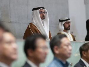 ولي عهد أبوظبي يشهد فعاليات "يوم دولة الإمارات" في معرض إكسبو 2025 أوساكا