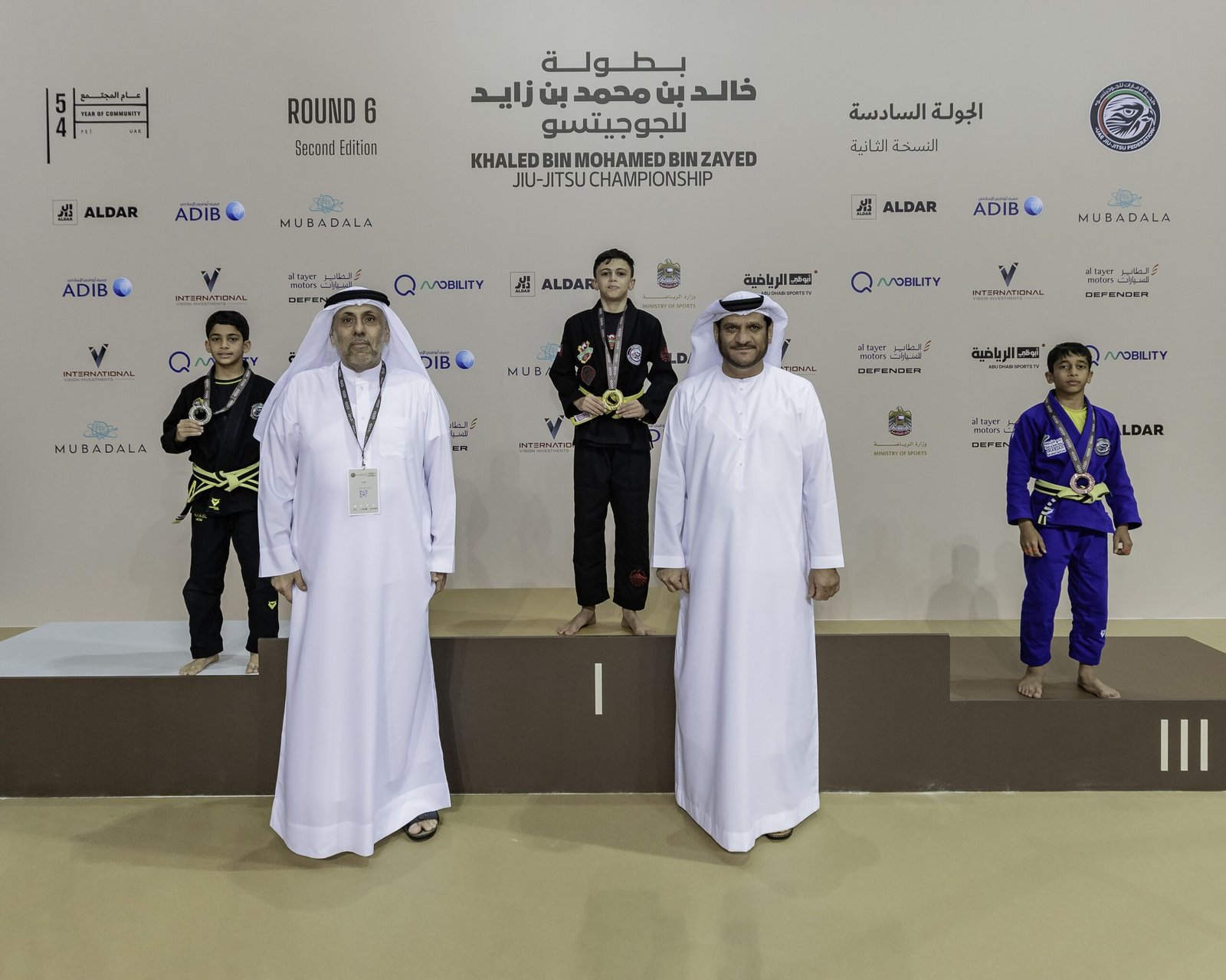 بني ياس يتصدر اليوم الـ2 من الجولة الـ6 لبطولة خالد بن محمد بن زايد للجوجيتسو
