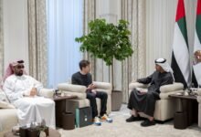 رئيس الدولة يستقبل الرئيس التنفيذي لشركة "أوبن إيه آي"