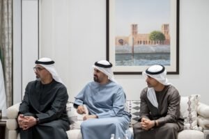 رئيس الدولة يستقبل الرئيس التنفيذي لشركة "أوبن إيه آي"