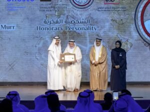حاكم الشارقة يشهد افتتاح الدورة الـ 25 من ملتقى الشارقة الدولي للراوي