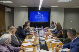 وفد "بريدج" يعقد اجتماعات موسعة مع أبرز الكيانات الإعلامية في مصر ضمن تحضيراته لقمة "بريدج 2025" 2 وفد "بريدج" يعقد اجتماعات موسعة مع أبرز الكيانات الإعلامية في مصر ضمن تحضيراته لقمة "بريدج 2025"