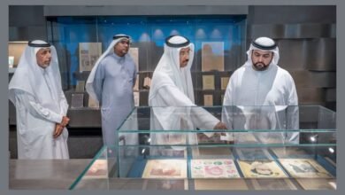 محمد الشرقي يزور مكتبة محمد بن راشد ويلتقي رئيس مجلس إدارتها