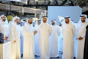 سلطان بن أحمد القاسمي يتفقد الأجنحة المشاركة بالمنتدى الدولي للاتصال الحكومي 3 سلطان بن أحمد القاسمي يتفقد الأجنحة المشاركة بالمنتدى الدولي للاتصال الحكومي