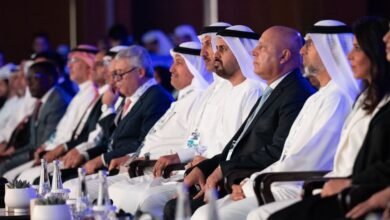 ذياب بن محمد بن زايد يفتتح المعرض والمؤتمر العالمي للسكك الحديدية والنقل والبنية التحتية "جلوبال ريل 2025"