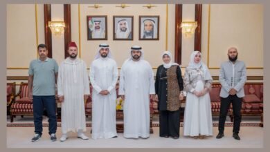 محمد الشرقي يلتقي الفائزين في منحة البدر وضيوف المهرجان ويشيد بإبداعاتهم