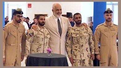 فريق الإنقاذ الإماراتي يختتم مشاركته في جهود إخماد حرائق غابات ألبانيا