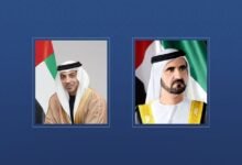محمد بن راشد ومنصور بن زايد يعزون رئيس وزراء كوبا