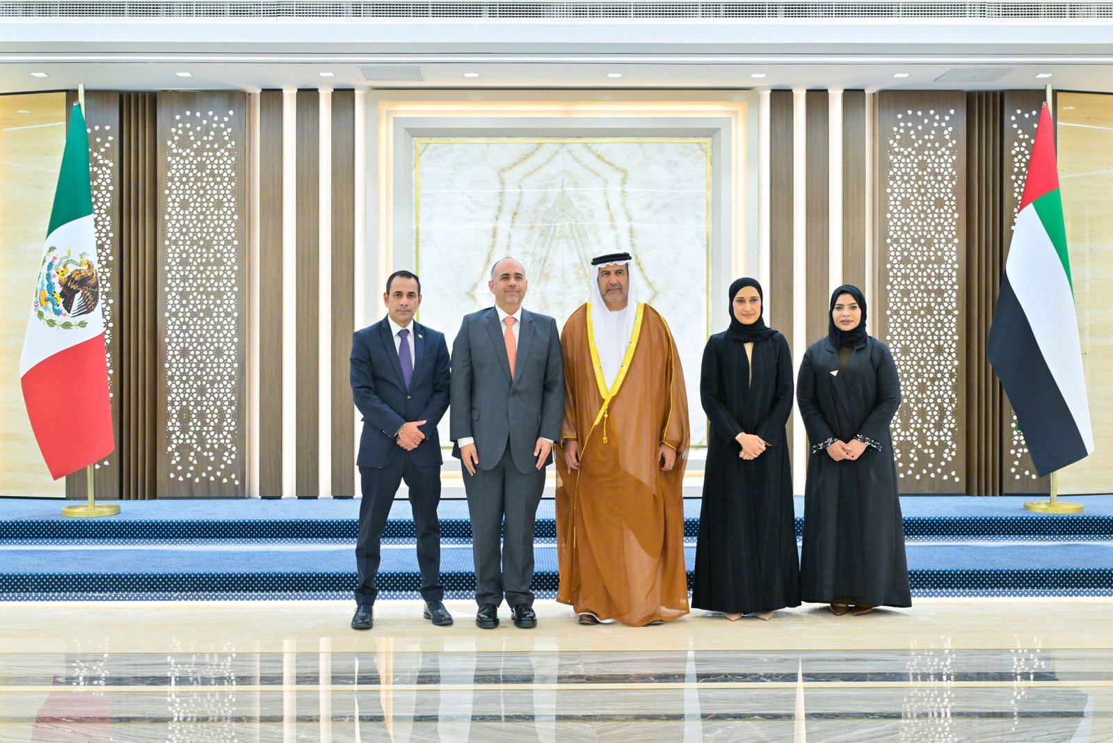 المجلس الوطني الاتحادي ومجلس النواب المكسيكي يبحثان علاقات التعاون البرلمانية