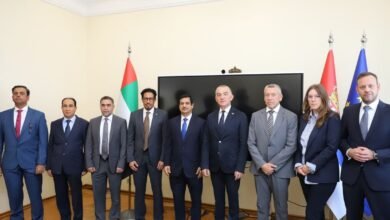 "قضاء أبوظبي" تبحث التعاون القضائي مع وزير العدل الصربي