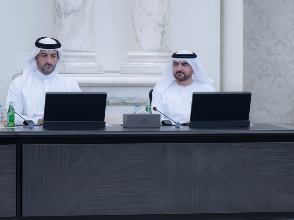ولي عهد الشارقة يترأس اجتماع المجلس التنفيذي