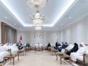 حاكم الشارقة يوقع اتفاقية تعاون بين جامعة الذيد وجامعة إكستر البريطانية